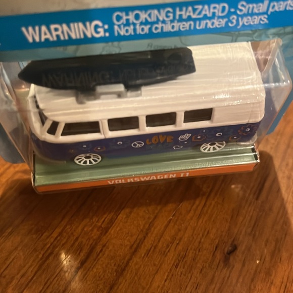 Jada Punch Buggy Slug Bug Volkswagen T1 Van Bus Surfboard Surf X 2 - Picture 9 of 10